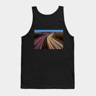 Motorway Light Trails Tank Top